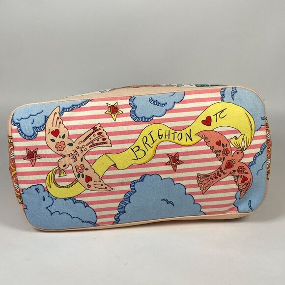 Brighton Sirens Song Tote Canvas Tote Bag Double Handles Hand Sketched Artwork - Picture 7 of 9